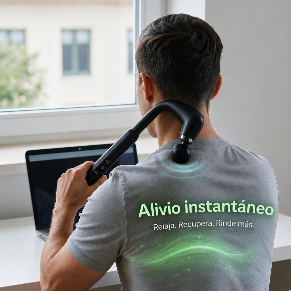 Masajeador ergonómico de espalda
